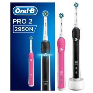 Oral-B Pro 2 2950N 电动牙刷2支装热卖