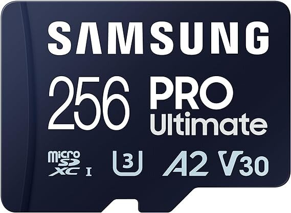 256GB SD Pro Utimate, 200 MB/s