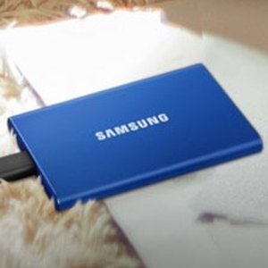 蓝色新低500GB$69(原$74)💥史低价💥：Samsung T7 便携固态硬盘