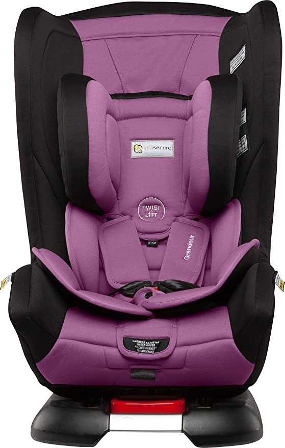 Grandeur Astra Convertible Car Seat for 0 to 8 Years, Purple
