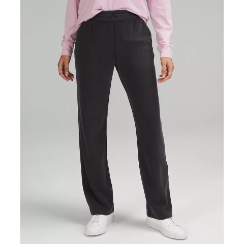 Softstreme High-Rise Pant, Women's Trousers, lululemon Softstreme 高腰直筒长裤$138.00  超值好货