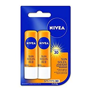 NIVEA 妮维雅SPF30防晒唇膏，2支装，夏季必备！