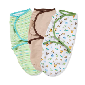 好价再来： Summer Infant 全棉婴儿安全包巾3个装