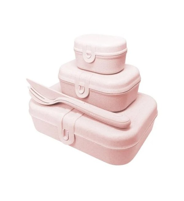 粉色饭盒