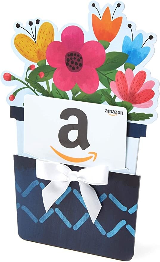 Amazon 礼品卡 花朵包装