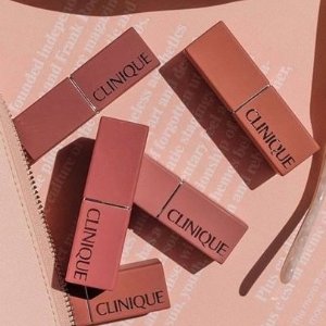 Clinique 精选唇妆 收升级版奶油唇膏、蜡笔唇膏