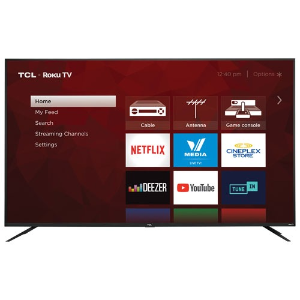 TCL 4系列 75" 4K 电视 自带HDR Roku 系统