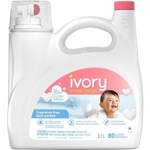 💥史低价💥：Ivory 0% 添加儿童专用 无香低敏洗衣液 3.1升