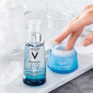 超后一天：Vichy 薇姿护肤品热卖 夏日活动 收89号精华、面膜