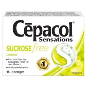 团购：Cepacol 柠檬味无糖润喉糖 缓解喉咙肿痛 药剂师推荐