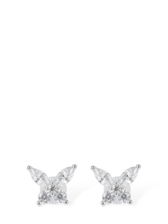 Lumiere Butterfly水晶耳钉