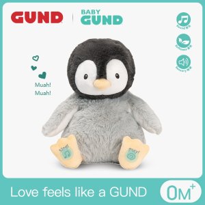 会员日捡漏：GUND Baby 可爱企鹅互动安抚毛绒玩具