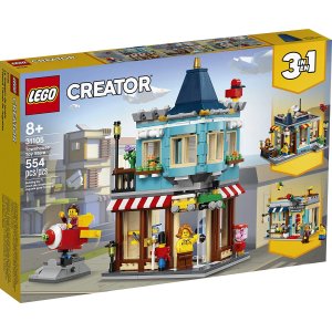 LEGO 乐高 城镇玩具店 31105 创意百变组 三合一 共554颗粒