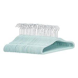 AmazonBasics30个，丝绒质地衣服不会滑落哦丝绒衣架