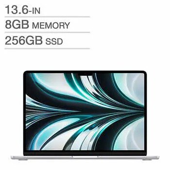 MacBook Air 13.6 in. (M2 Chip, 8GB RAM, 256 GB SSD)