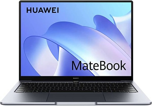 HUAWEI MateBook 14 Laptop, 14” 2K FullView Display Ultrabook, 11th Gen Intel Core i5 processor, 8GB/512 GB, Intel Iris Xe Graphics, Fingerprint Unlock, Win 10 Home, Space Grey [AU Version]