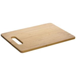 Ecobambooware 全天然竹菜板，10.5英寸