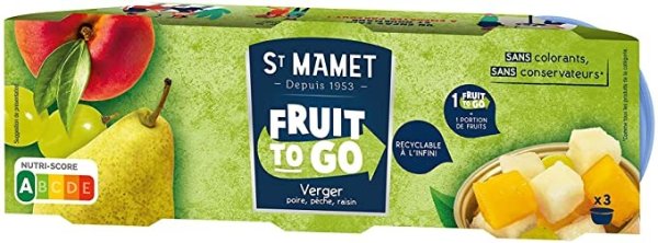 St Mamet 混合水果罐头 135g*3罐