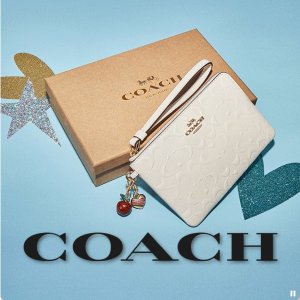 Coach Outlet 黑五预热 皮带礼盒$79起 拉链tote包低至$83