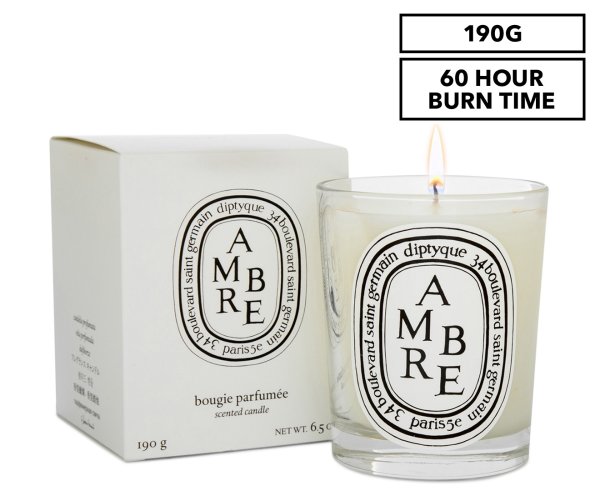 Scented Candle Ambre 190g