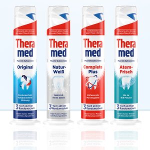 Theramed 立式牙膏 3种功效 应付防蛀、清新、亮白等不同需求