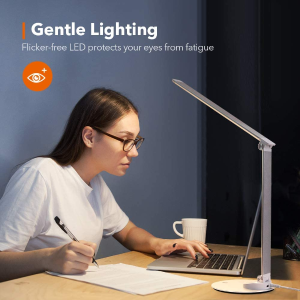 TaoTronics LED护眼台灯 5级亮度 5种色温 超薄铝合金
