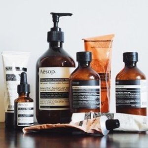 超后一天：Aesop 精选天然护肤产品促销
