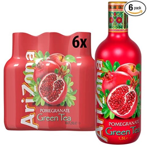 Arizona石榴绿茶 (6x1.5l), 9 l