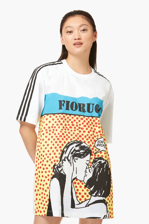 Adidas x Fiorucci联名T恤