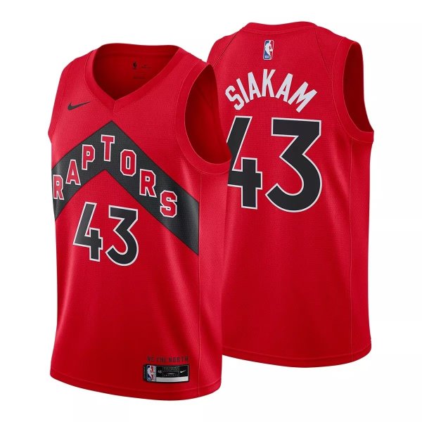 Toronto Raptors Nike Men's Pascal Siakam Swingman - Icon Edition Basketball Jersey, NBA