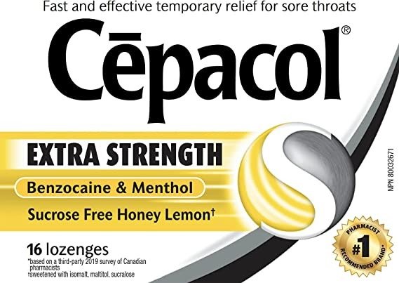 Cepacol® Extra 强力缓解含片 蜂蜜柠檬味 16片