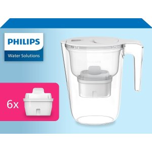 Philips 滤水壶套装 可用一个月 比brita划算！