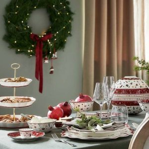 Villeroy & Boch 圣诞系列 全套餐具 圣诞挂饰 氛围拉满