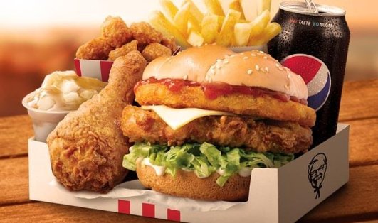 KFC Tower Burger汉堡$8.95起KFC Tower Burger汉堡$8.95起