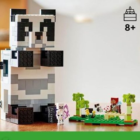 $37.94LEGO 乐高 21245 熊猫乐园积木套组 超大熊猫可坐可立可趴