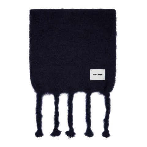 Logo-patch quilted down scarf | Jil Sander Logo-patch 绗缝