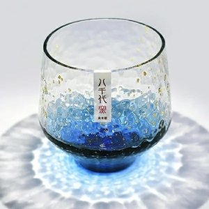 某书爆火的渐变星空杯 日本匠人制作琉璃盏 喝水都美丽