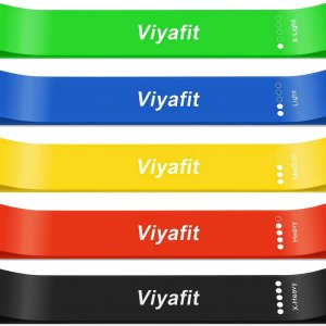 史低价：Viyafit 健身弹力带5件 5种阻力选择 居家健身
