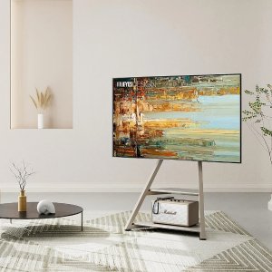 史低价：画架支架+智能电视=DIY画境电视新思路,可移动电视柜$191,多款折扣$89.99起