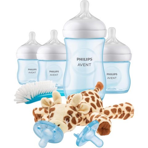 飞利浦新安怡 Natural 婴儿奶瓶蓝色婴儿礼品套装