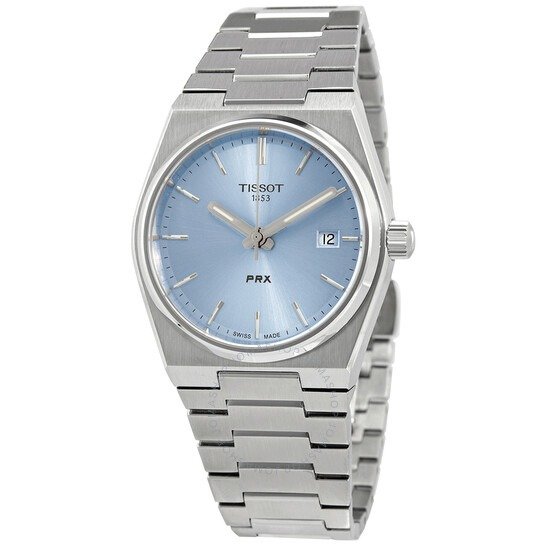 PRX 40 205 石英蓝色表盘女士手表
