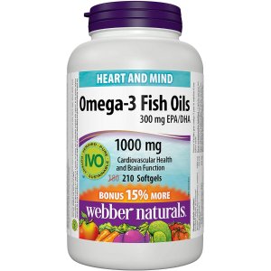Webber Naturals Omega-3 1000 mg 鱼油 提高免疫力