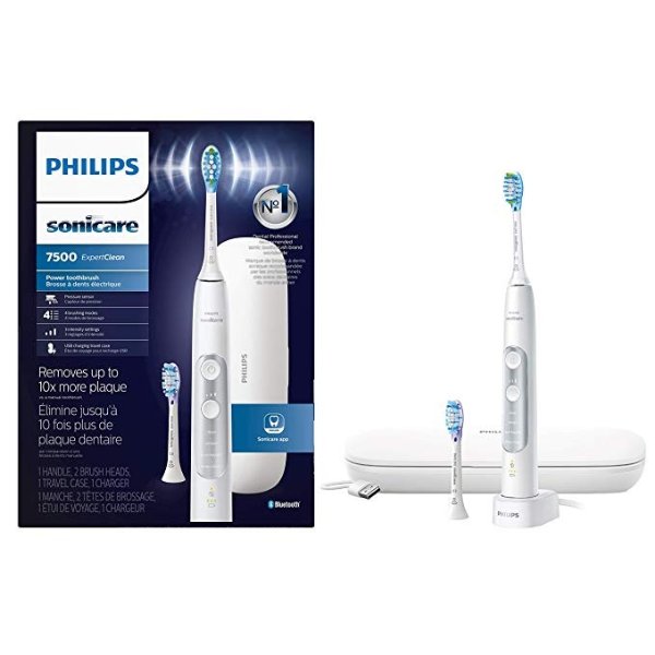 Philips Sonicare 声波电动牙刷7500 白色