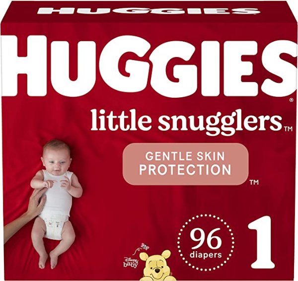 Little Snugglers 宝宝尿不湿1号96片