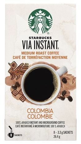 Starbucks®速溶咖啡 Colombia 8包