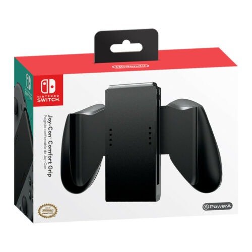 Switch Joy-Con Black Comfort Grip NEW