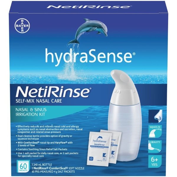 hydraSense2合1冲鼻器套装