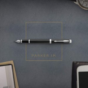 史低价：Parker IM 黑金钢笔特卖，送人自用倍有面