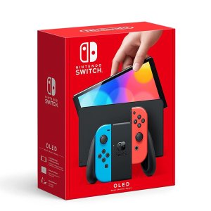 史低价：Nintendo Switch OLED 游戏主机 NEON配色