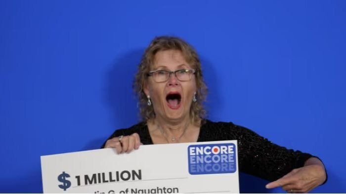 $1变$1,000,000！加拿大老奶奶发现自己中彩票大奖后 "惊呆了"！